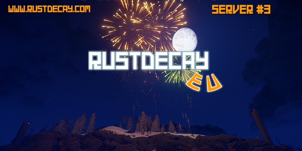 [EU] RustDecay PVE 15x Relax & Build - No Kill  No Raid Server Image